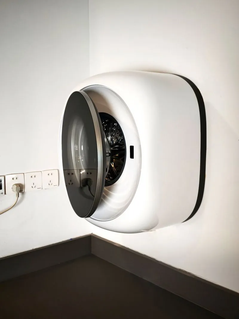 Mini washing machine exterior view 2
