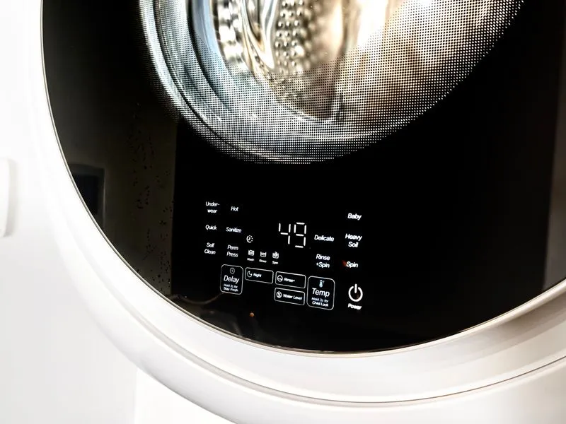 Mini washing machine control panel 2